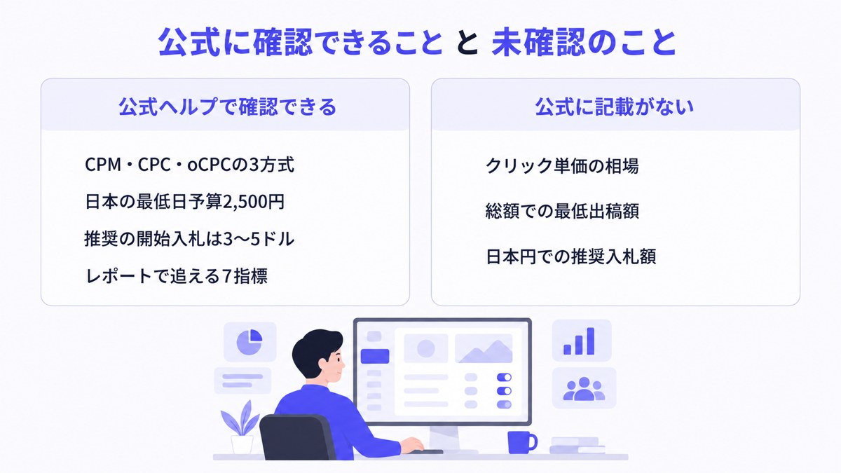 公式に確認できることと未確認のこと